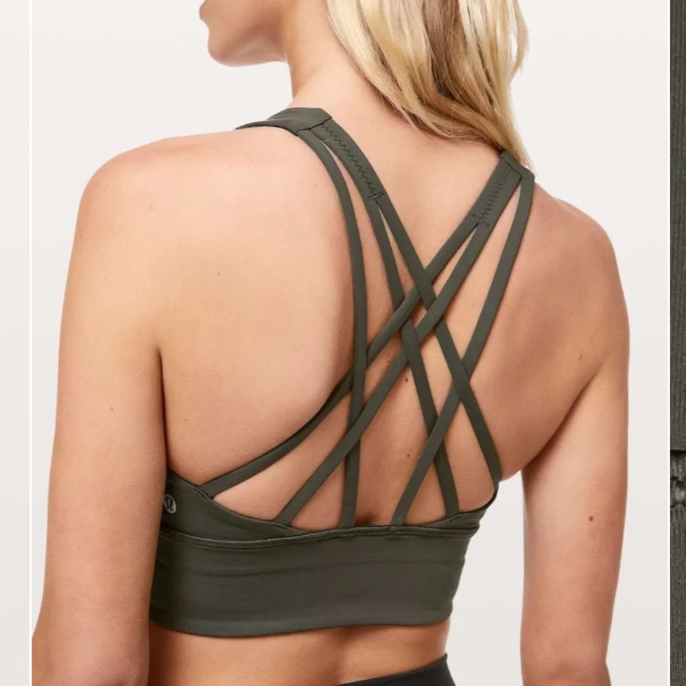 Lululemon Free To Be Serene Bra *Long Line size 4 - Picture 4 of 5